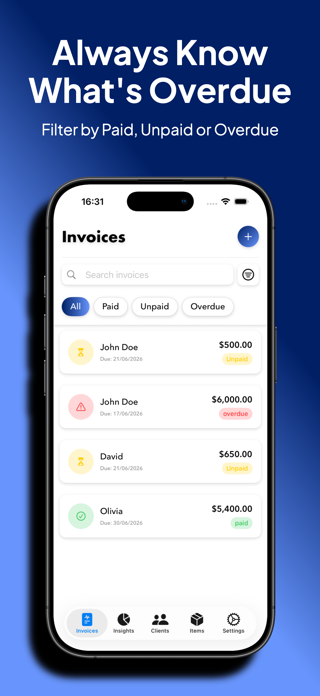 Invoice Maker: PDF & Estimates Screenshot 3 of 5