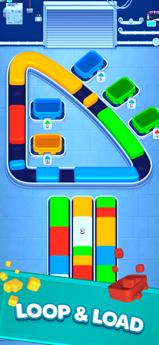 Sort N Loop: Flow Puzzle Screenshot 5 of 10