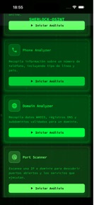 Sherlock-OSINT screenshot