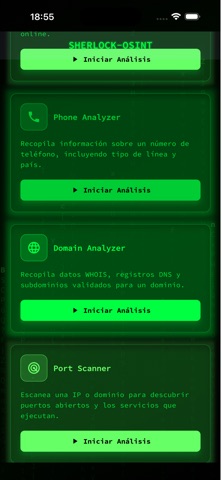 Sherlock-OSINT Screenshot 5 of 10