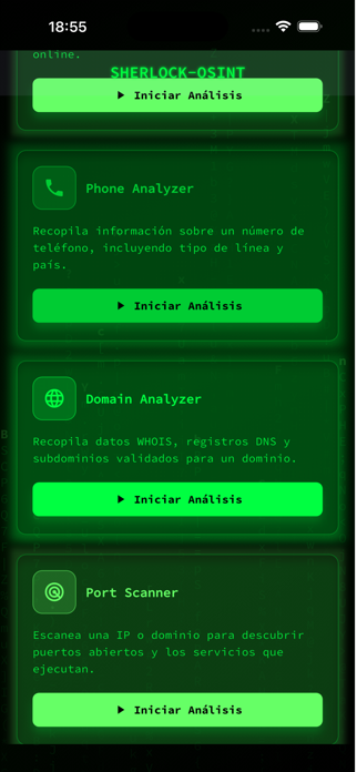 Sherlock-OSINT Screenshot 5 of 10