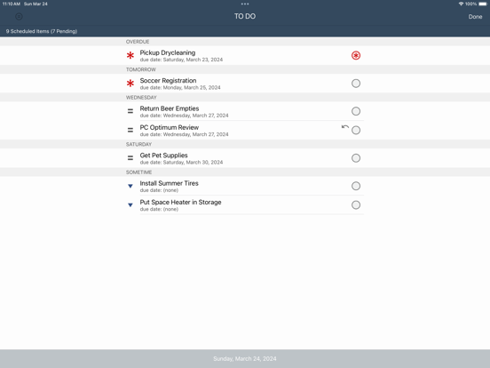 Screenshot #6 pour KwikTASK