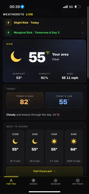 WeatherEye Live screenshot 1