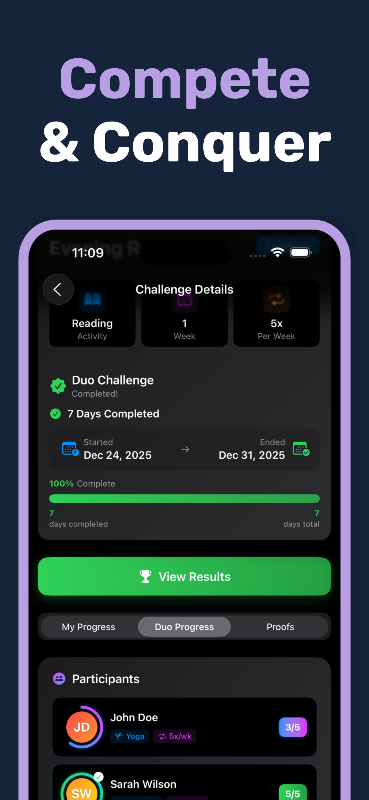 ProveIt - Challenge Tracker