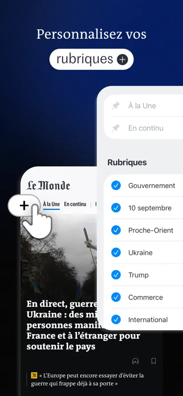 Le Monde, Live News screenshot 6 of 10