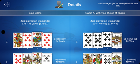 Klaverjas HD screenshot 5