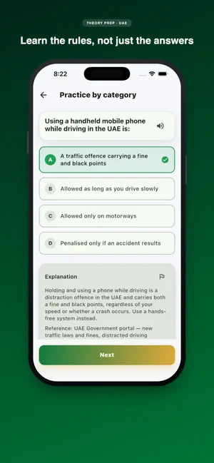 Drive Theory UAE: Test Prep screenshot 4