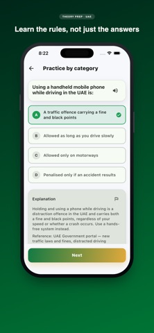Drive Theory UAE: Test Prep Screenshot 4 of 10