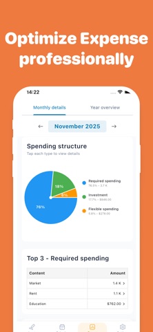 Money+ Pro: Spending Tracker screenshot