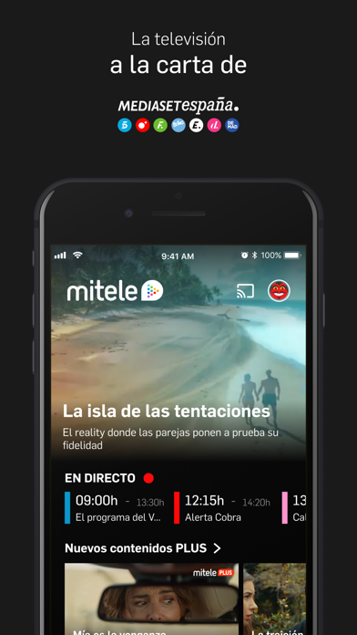 Screenshot #1 pour Mediaset Infinity España