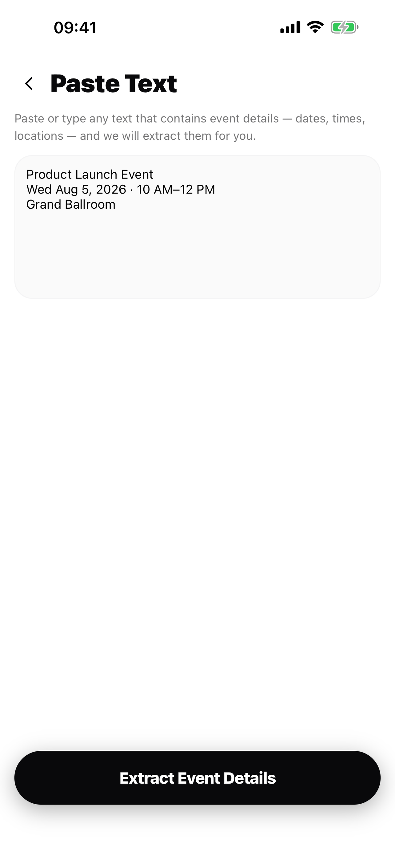 Flits: Screenshot to Calendar screenshot 7