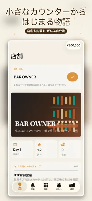 バー経営物語 screenshot 2