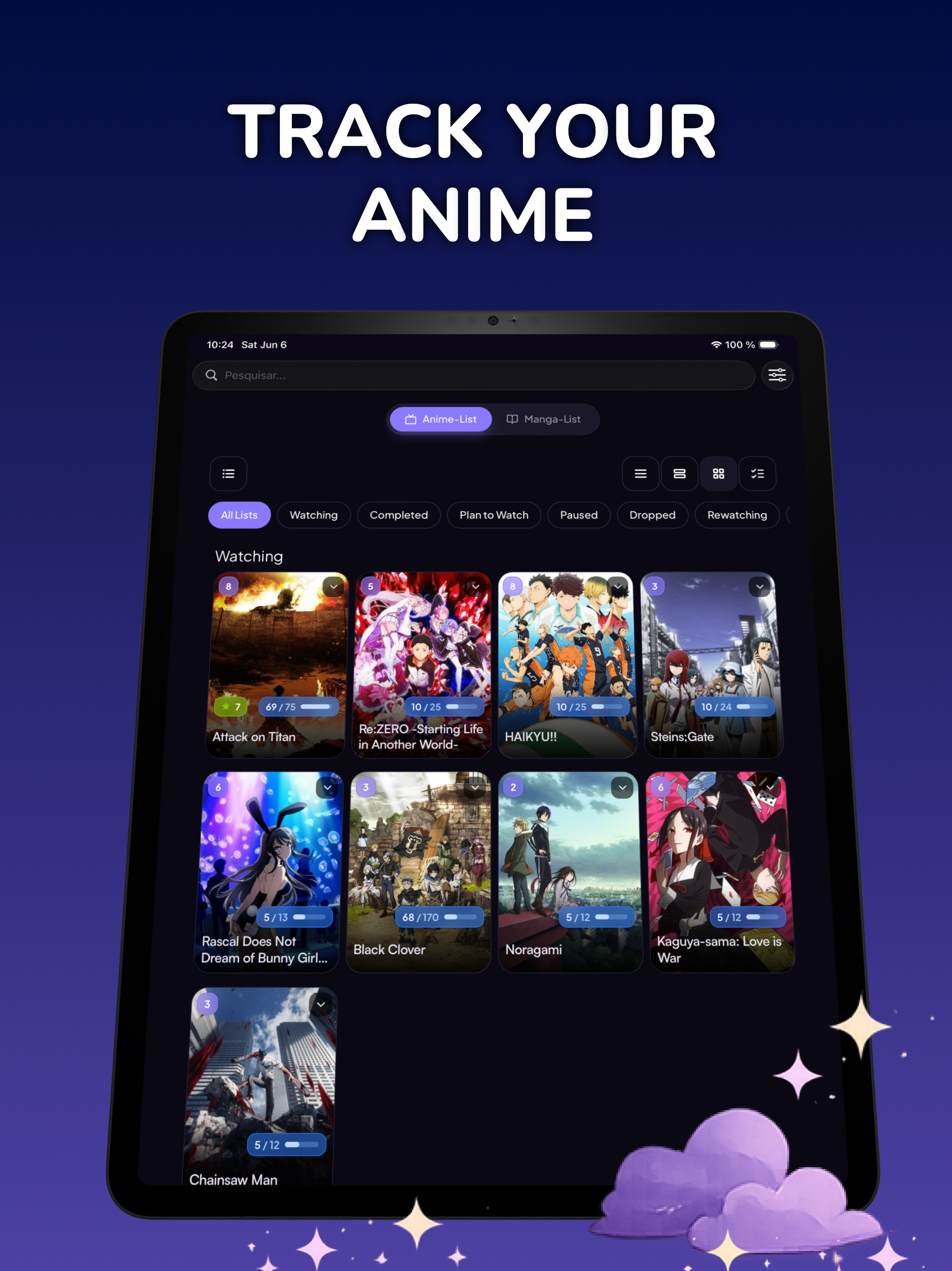 Tsukime: Anime Tracker