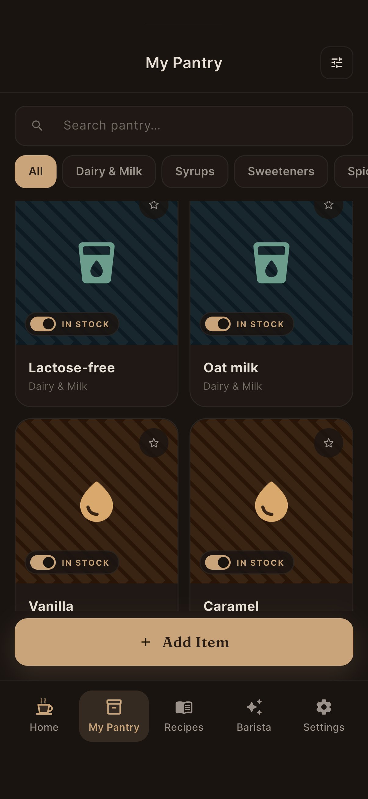 BrewMind - AI Coffee Recipes