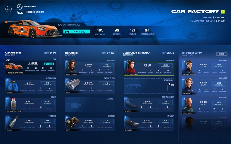 GT MANAGER: Endurance Racing Screenshot