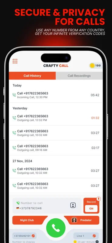 Magique voice changer for call screenshot 3 of 3