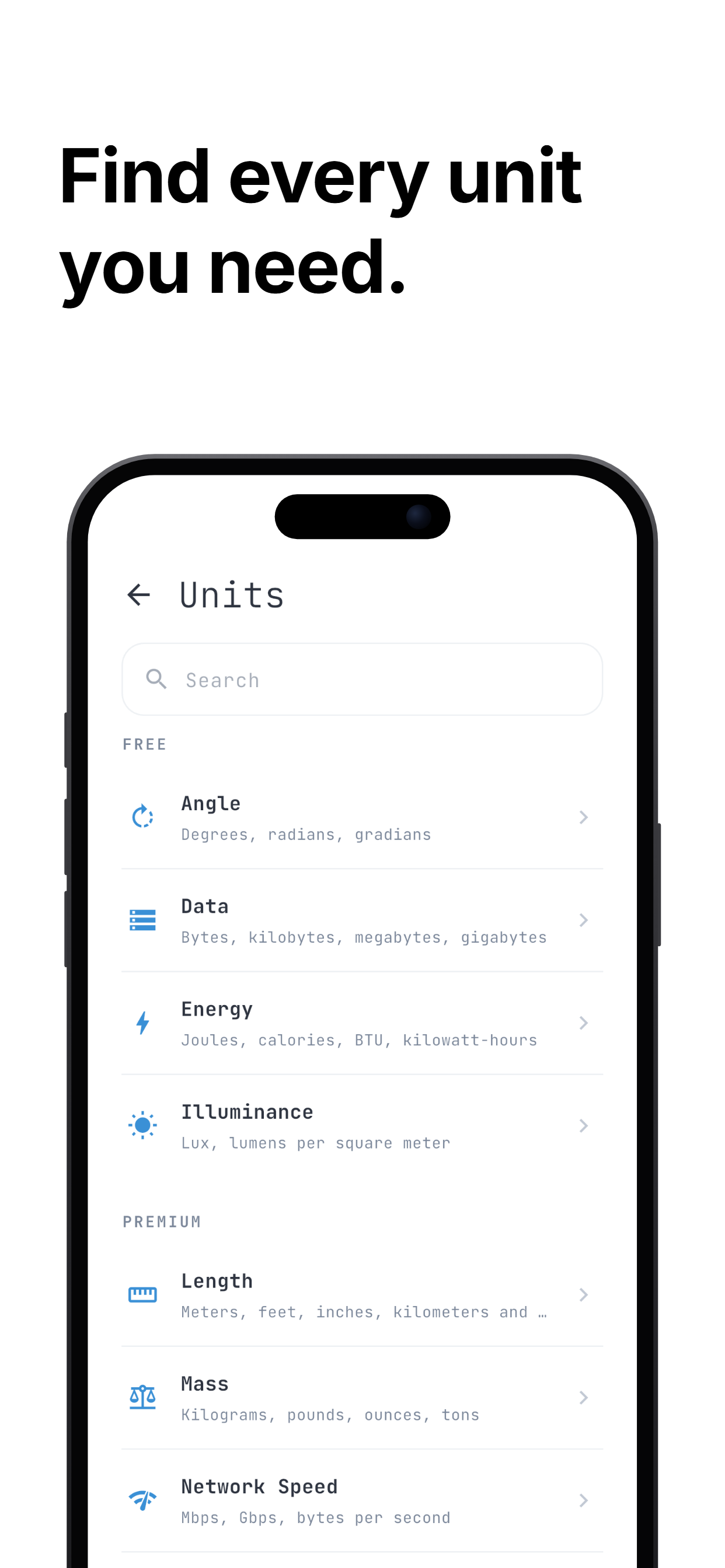 Unit Converter: Univerter screenshot 2