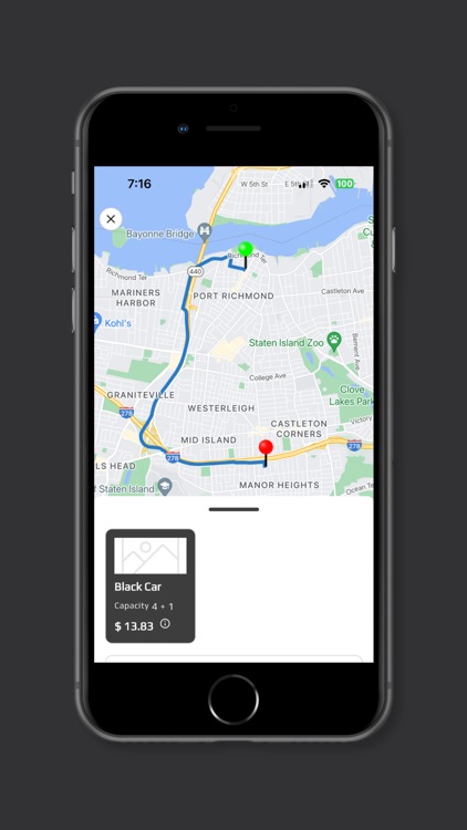 Port Richmond Black Car
