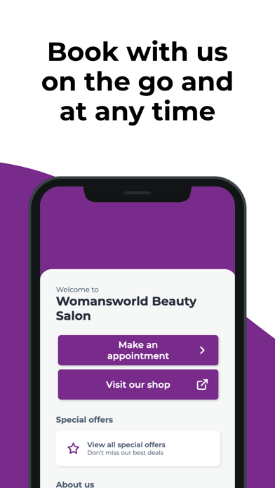 Womansworld Beauty Salon Screenshot