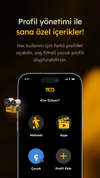TOD Türkiye App Store preview screenshot 10