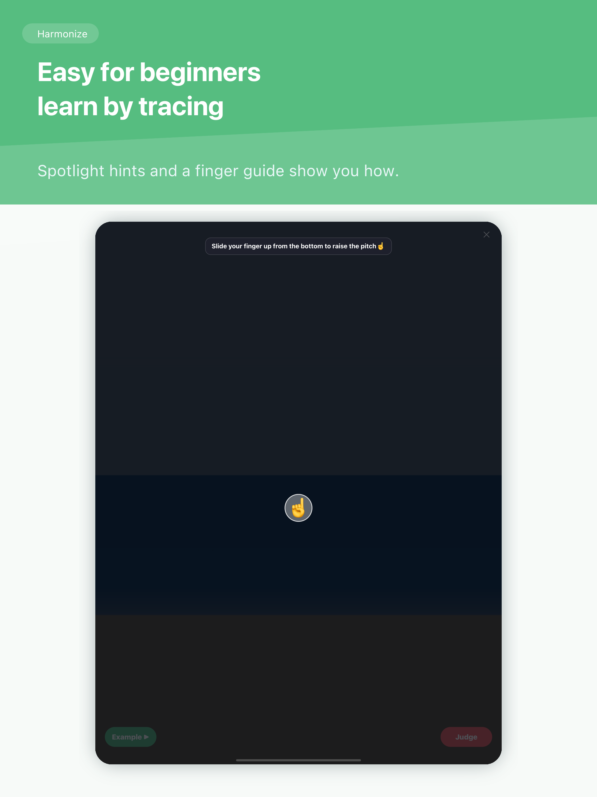 Pitch trainer - Harmonize
