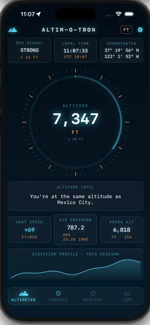 Altim-O-Tron screenshot 1