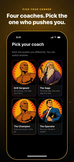 Cornerman: AI Coach & Mentor screenshot 1