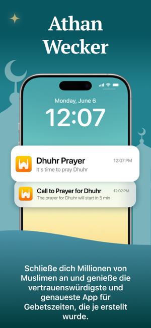 ‎Gebetszeiten - Athan Pro Screenshot