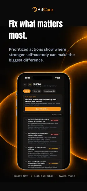 BitCare: Bitcoin Continuity screenshot 3