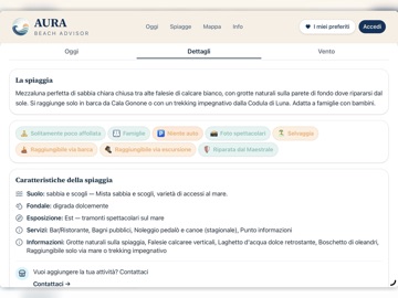 Aura Beach Advisor iPad screenshot 6