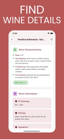 Wine Scan: Tracker & Rating Screenshot 4 of 5