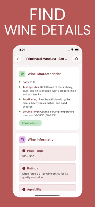 Wine Scan: Tracker & Rating Screenshot 4 of 5