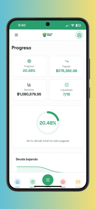 Deuda Cero App Screenshot 8 of 10