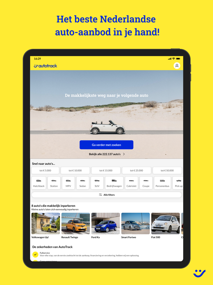 AutoTrack Tweedehands and Nieuw