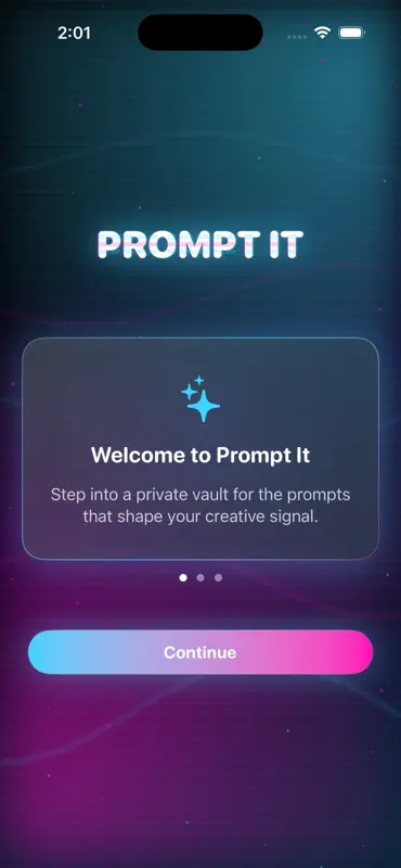 Prompt It Your AI Prompt Vault screenshot 4 of 4