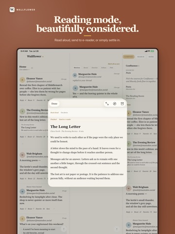 Wallflower Mastodon Bluesky Screenshot 3