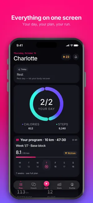 RUNUP : Coach de Course screenshot 1