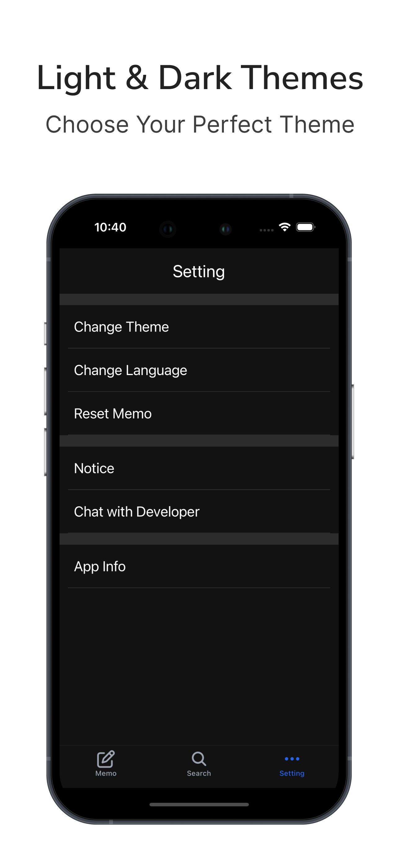 Memossage : Note like you chat