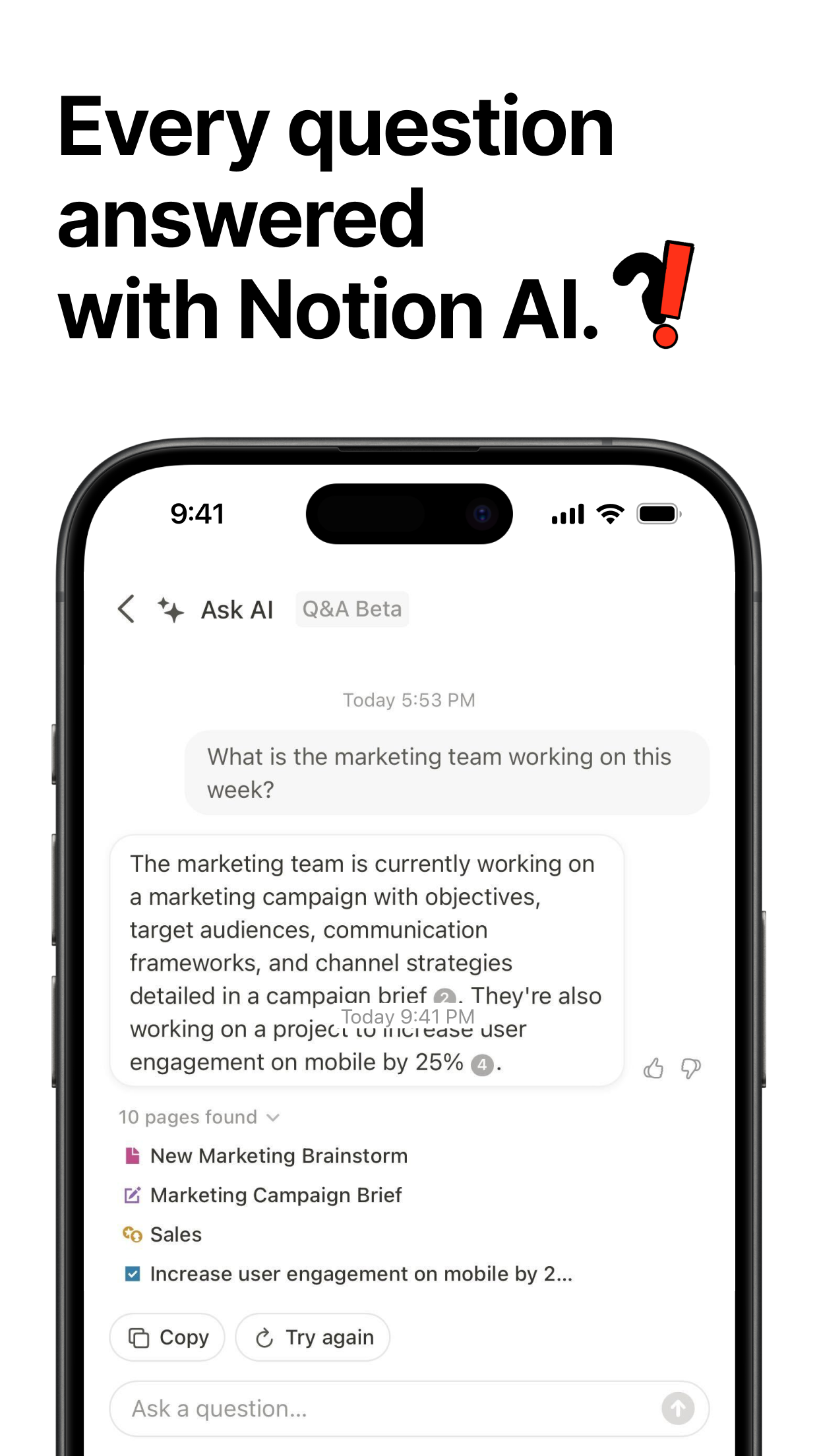 Notion: Notes, Tasks, AI screenshot 3