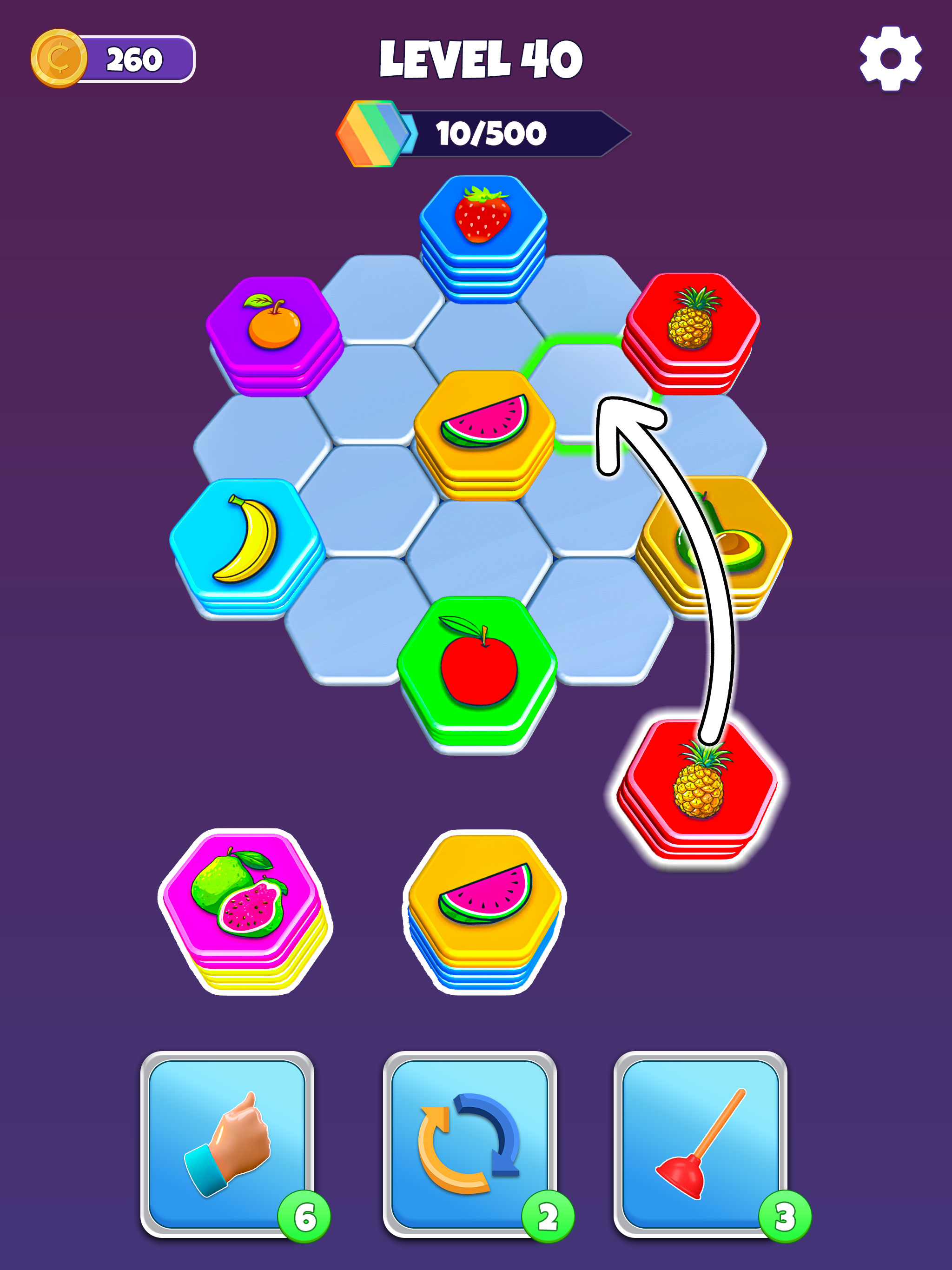 Hexa Color Blast - Color Sort