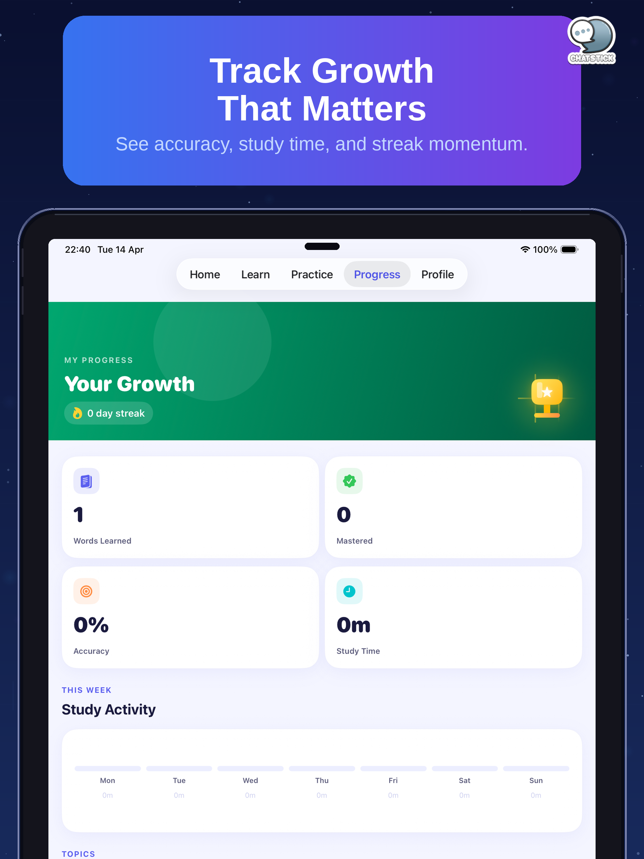 VocabLift Trainer by ChatStick