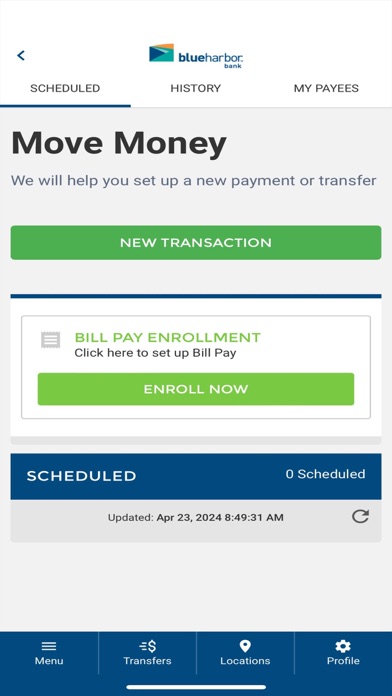 blueharbor bank mobile Screenshot