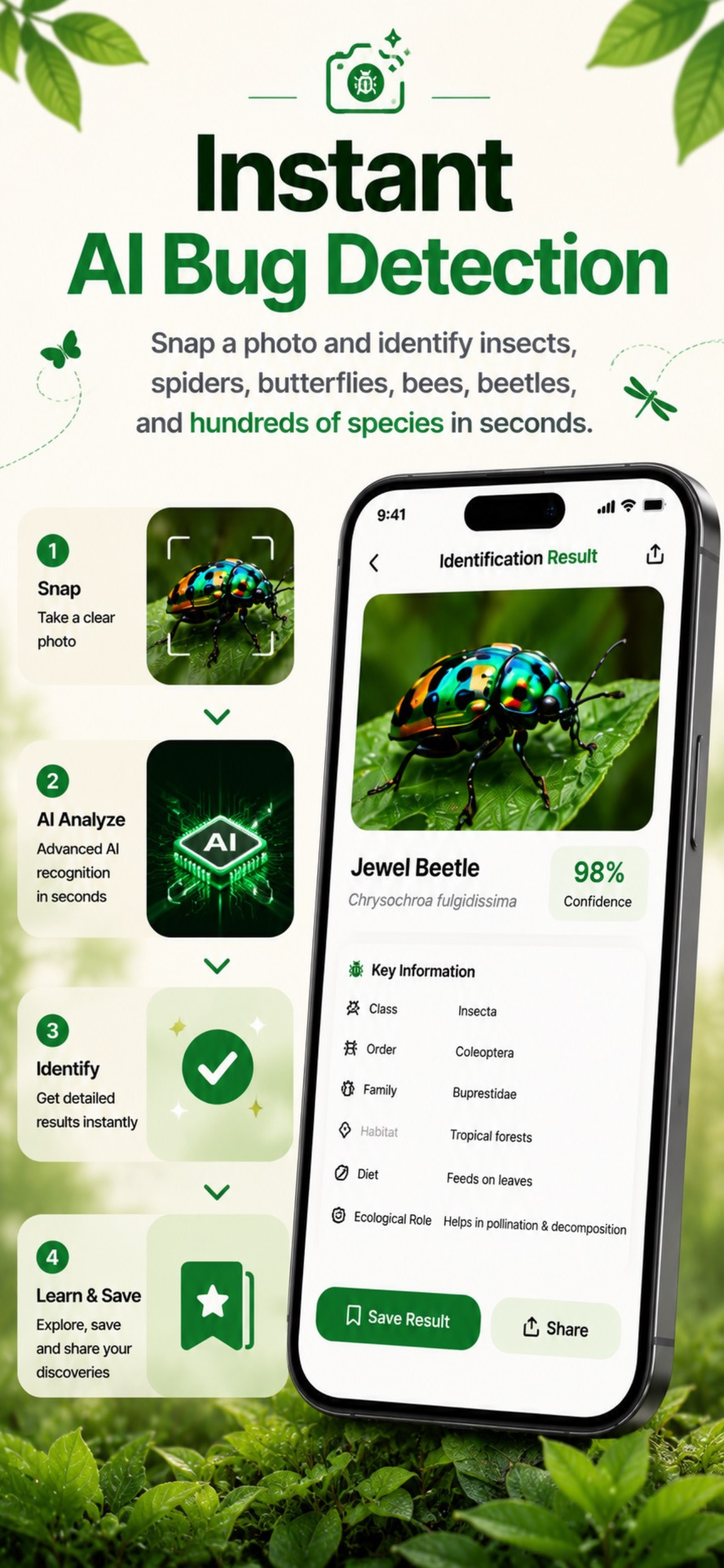 Insect Identifier: AI Bug Scan screenshot 4