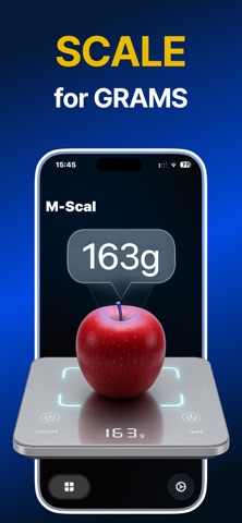 Scale For Grams - M-Scal iPhone screenshot