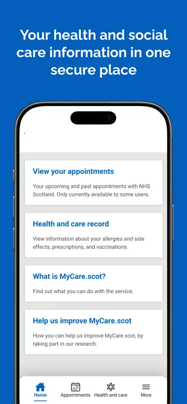 MyCare.scot screenshot 1 of 6