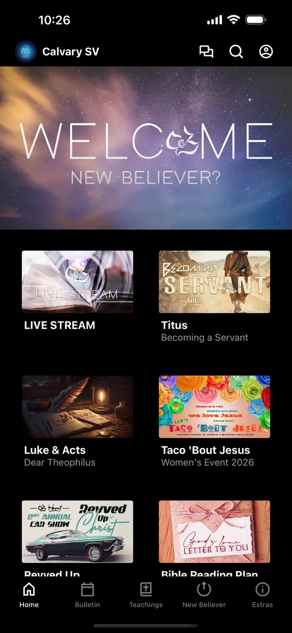 Screenshot #1 pour Calvary Chapel Sierra Vista