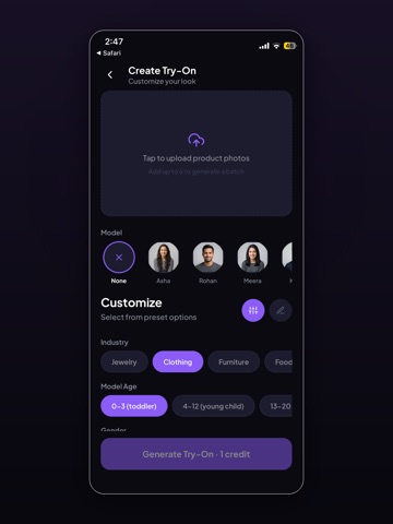 Studiofy: AI Product Photos iPad screenshot