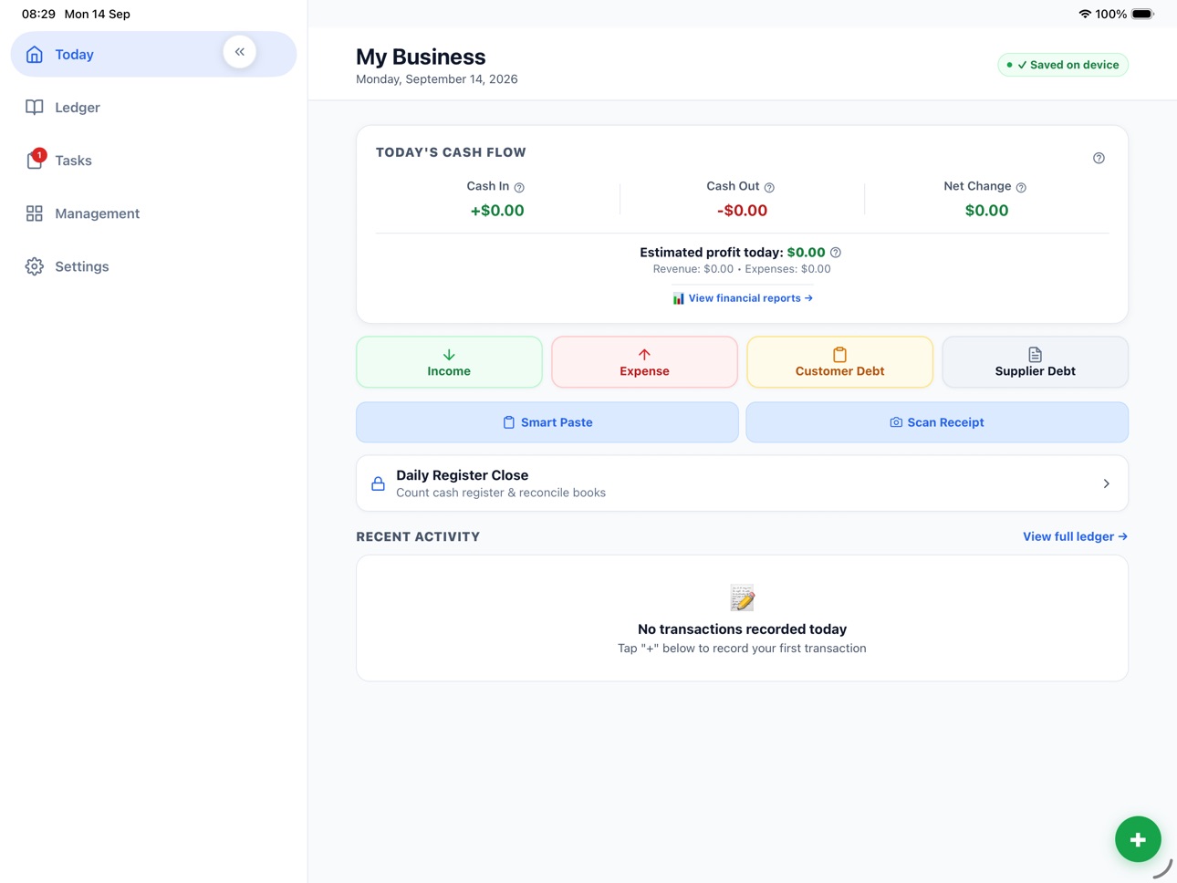 Screenshot 9 of BizNote: Cash Book & Debts