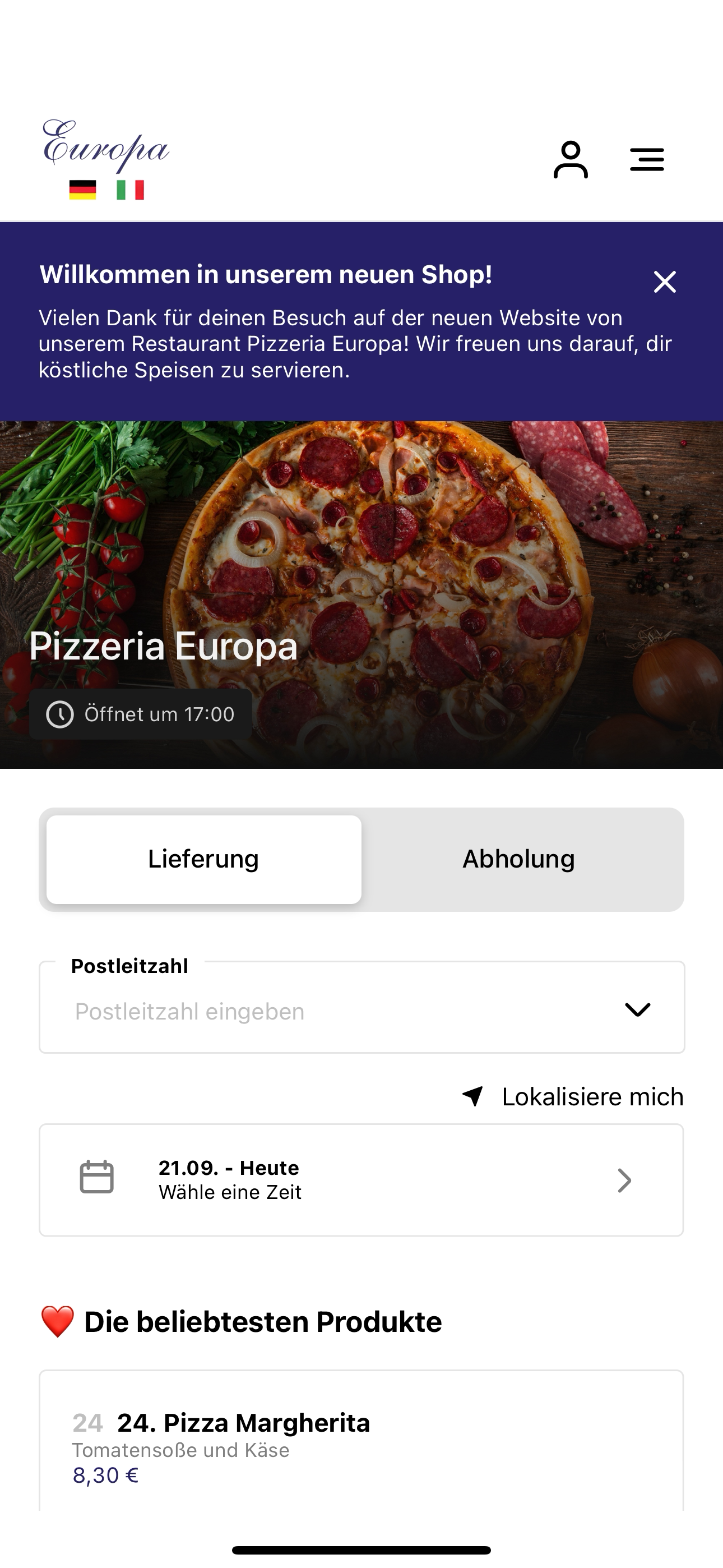 Pizzeria Europa Bad Kissingen screenshot 3