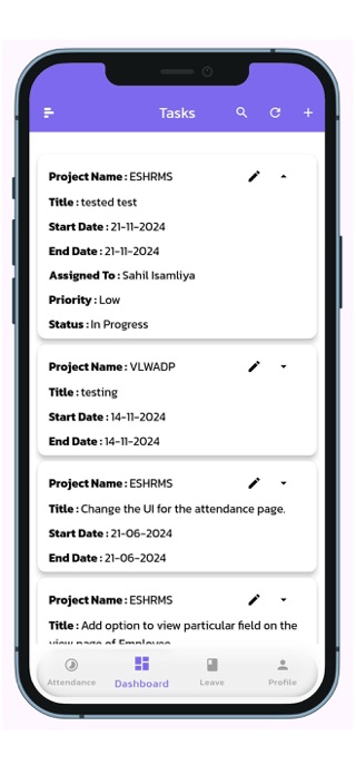 ES HRMS Screenshot 5 of 6